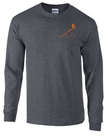 Long-Sleeved Grey Foundation Tee